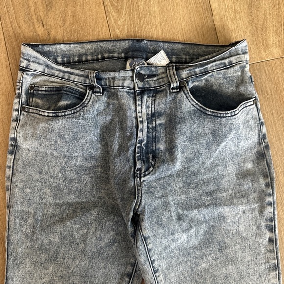 DG2  Diane Gilman Jeans Women's Acid Wash Denim Bootcut Designer Stretch 10 - Picture 2 of 7